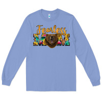 Colony Blue fearless mom bear Long Sleeve Tee - BarkalooDesign