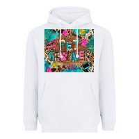 White pet groomer Heavyweight Hoodie - RanaPortraitStore