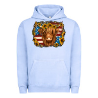 Pigment Grape Ice 4th of july shaggy cow Urban Hoodie - Jasminsmagicworld