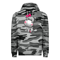 Slate Camo cute hippopotamus Premium Hoodie - AdoDesignShop