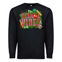 Black school vibes Premium Sweatshirt - texasbilliewilder