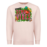 Pale Pink school vibes Premium Sweatshirt - texasbilliewilder