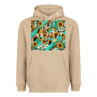 Mushroom leopard sunflower hearts Heavyweight Hoodie - RanaPortraitStore