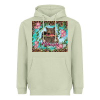 Matcha mama bear haunting fish floral Heavyweight Hoodie - RanaPortraitStore