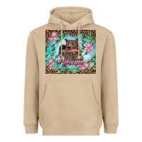 Mushroom mama bear haunting fish floral Heavyweight Hoodie - RanaPortraitStore
