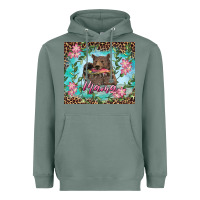 Sage mama bear haunting fish floral Heavyweight Hoodie - RanaPortraitStore