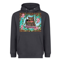 Smoke mama bear haunting fish floral Heavyweight Hoodie - RanaPortraitStore