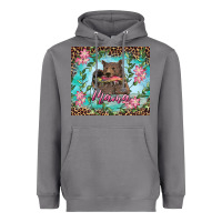 Storm mama bear haunting fish floral Heavyweight Hoodie - RanaPortraitStore