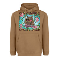 Toasted Coconut mama bear haunting fish floral Heavyweight Hoodie - RanaPortraitStore