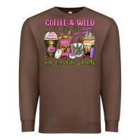 Chestnut coffee and weed my favorite plants Premium Sweatshirt - Zillion Design Studio