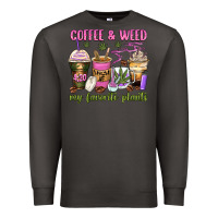 Smoke coffee and weed my favorite plants Premium Sweatshirt - Zillion Design Studio