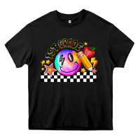 Black 1St Grade Heavy Core Tee - CowhideDigitalArt