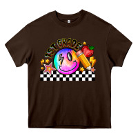 Chocolate Brown 1St Grade Heavy Core Tee - CowhideDigitalArt