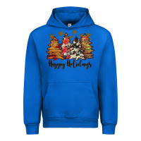 Cobalt happy holidays Urban Hoodie - JahusDesignShop