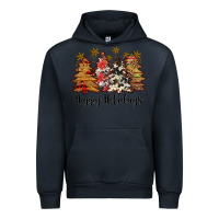 Navy happy holidays Urban Hoodie - JahusDesignShop