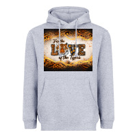 Heather Grey love of the tigers Heavyweight Hoodie - RanaPortraitStore