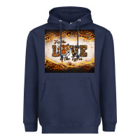 Navy love of the tigers Heavyweight Hoodie - RanaPortraitStore