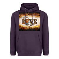 Plum love of the tigers Heavyweight Hoodie - RanaPortraitStore