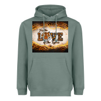 Love Of The Tigers Heavyweight Hoodie | Teevron