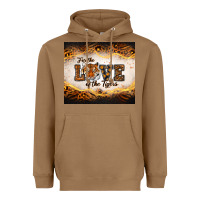 Toasted Coconut love of the tigers Heavyweight Hoodie - RanaPortraitStore