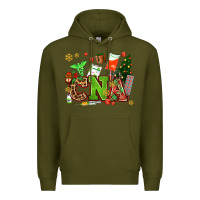 Army Green cna christmas Premium Hoodie - AdoDesignShop