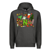 Charcoal Heather cna christmas Premium Hoodie - AdoDesignShop