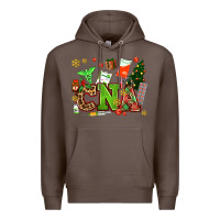 Coffee cna christmas Premium Hoodie - AdoDesignShop