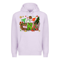 Lilac cna christmas Premium Hoodie - AdoDesignShop