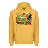 Mustard cna christmas Premium Hoodie - AdoDesignShop