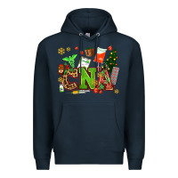 Navy cna christmas Premium Hoodie - AdoDesignShop
