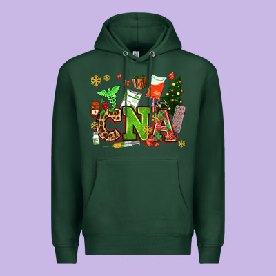 Cna Christmas Premium Hoodie Designed By Adodesignshop