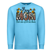 Ocean Blue boy mom from son up to son down Premium Sweatshirt - Zillion Design Studio