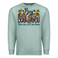 Seafoam boy mom from son up to son down Premium Sweatshirt - Zillion Design Studio
