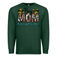 Sports Green boy mom from son up to son down Premium Sweatshirt - Zillion Design Studio
