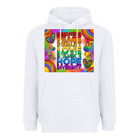 White pride lgbtq Heavyweight Hoodie - RanaPortraitStore