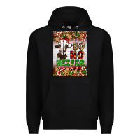 Black Christmas Ho Ho Ho Heifer Premium Hoodie - Artiststas