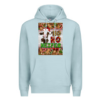 Blue Mist Christmas Ho Ho Ho Heifer Premium Hoodie - Artiststas
