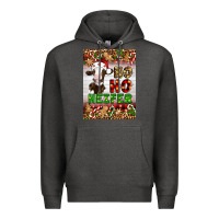 Charcoal Heather Christmas Ho Ho Ho Heifer Premium Hoodie - Artiststas