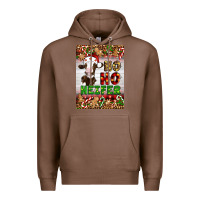 Chestnut Christmas Ho Ho Ho Heifer Premium Hoodie - Artiststas