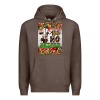 Coffee Christmas Ho Ho Ho Heifer Premium Hoodie - Artiststas