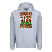 Heather Grey Christmas Ho Ho Ho Heifer Premium Hoodie - Artiststas