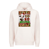 Pale Pink Christmas Ho Ho Ho Heifer Premium Hoodie - Artiststas