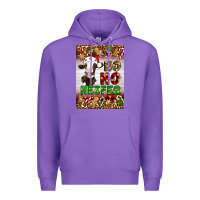 Purple Christmas Ho Ho Ho Heifer Premium Hoodie - Artiststas
