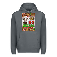 Rock Christmas Ho Ho Ho Heifer Premium Hoodie - Artiststas