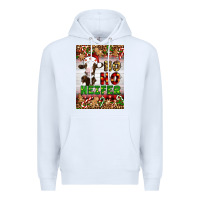 White Christmas Ho Ho Ho Heifer Premium Hoodie - Artiststas