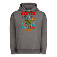 Pigment Tornado sister of the birthday boy t rex Urban Hoodie - Artiststas