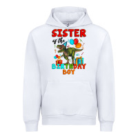 White sister of the birthday boy t rex Urban Hoodie - Artiststas