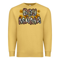 Antique Gold boy mama Premium Sweatshirt - Zillion Design Studio