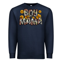 Navy boy mama Premium Sweatshirt - Zillion Design Studio