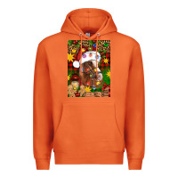 Carrot Christmas horse Premium Hoodie - Artiststas